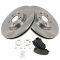 11-12 Chevy Caprice Front Ceramic Brake Pads & Rotors Set