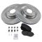 07-12 Mazda CX-9 Front Ceramic Brake Pads & Rotors Set