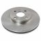 01-03 Mazda Protege 2.0 (rear drums) Front Ceramic  Brake Pads & Rotors Set