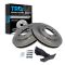 97-02 Ford Expedition;  98-02 Lincoln Navigator Front Ceramic Pads & Rotors Set