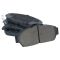 94-01 Acura Integra RS GS GS-R; 93-95 Civic (w/ABS) Front Posi Ceramic Brake Pads & Rotors