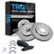 09-12 Frontier 4.0; 05-12 Pathfinder 4.0; 05-10 Xterra; 09-11 Equator Front Ceramic Pads & Rotors