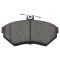 96-99 VW Multifit 4 Lug Front Ceramic Brake Pads & Rotors Set