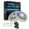 06-12 Audi VW Multifit Rear Metallic Brake Pads & 286mm Rotors Set