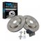 09-12 Cadillac CTS-V; 10-12 Chevy Camaro SS Rear Ceramic Brake Pads  & Rotors Set