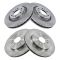 04-09 Cadillac SRX Front & Rear Disc Brake Rotors Set of 4