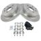 09-10 Pontiac Vibe AWD, GT; 09-12 Toyota Matrix AWD, XRS Rr Metallic Pads & Rotors Set