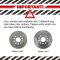 11-12 VW Jetta 2.5, 11-12 Jetta TDI Sedan; 11/02/09-12 Golf Rear CeramicBrake Pads & Rotors Set