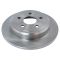 06-10 Jeep Commander; 05-10 Grand Cherokee (exc SRT) Rear Metallic Pads & Rotors Set