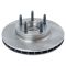 95-97 Ford Ranger; Mazda PU 4WD (w/ABS) Ft Brake Rotor & Premium Posi Ceramic Pad Set