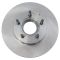 95-97 Ford Ranger; Mazda PU 4WD (w/ABS) Ft Brake Rotor & Premium Posi Ceramic Pad Set