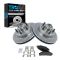 95-97 Ford Ranger; Mazda PU 2WD w/ ABS Ft Brake Rotor & Premium Posi Ceramic Pad Set