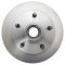 87-93 Ford E150; 86-93 F150 2WD Front Ceramic Brake Pads & Rotors Set
