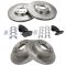 05-06 Nissan Altima SE-R; 04-08 Maxima Front & Rear Premium Posi CERAMIC Brake Pad & Rotor Kit