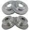 97-05 S10 Sonoma Blazer Jimmy Envoy Bravada Brake Front & Rear Rotor Kit (Set of 4)