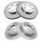 07-12 Lexus ES350; 07-12 Camry; 08-11 Avalon Front & Rear Disc Brake Rotor (Set of 4)