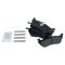 98-02 Crown Vic, Grand Marquis, Town Car Front & Rear METALLIC Brake Pad & RotorKit (1-3/4 In Clip)