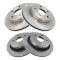 07-09 Aspen; 04-09 Durango; 02-12 Ram 1500 Front & Rear Brake Rotor Kit (Set of 4)