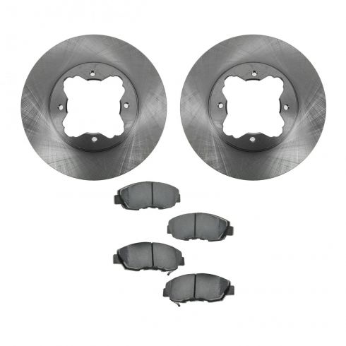 Centric Front /& Rear Metallic Brake Pads 2SET For Buick Encore