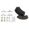 06-12 Fusion, Hybrid; 07-12 MKZ; 06 Zephyr; 06-12 6; 06-11 Milan Frt &Rr CERAMIC Brake Pad/Rotor Kit