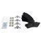 06-12 Fusion, Hybrid;07-12 MKZ; 06 Zephyr; 06-12 6; 06-11 Milan Frt &Rr METALLIC Brake Pad/Rotor Kit