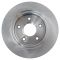08-12 T&C, Grnd Cvan 09-12 Journey, Routan Rear Premium posi Semi Metallic Brake Pad & Rotor Kit