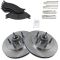 00-02 Ford Expedition, Lincoln Navigator Front METALLIC Brake Pad & Rotor Kit