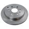 07-12 Acadia; 08-12 Enclave; 07-10 Outlook; 09-12 Traverse Rear METALLIC Brake Pad & Rotor Kit