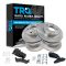 95-01 Ford Explrr; 97-01 Mrcry Mntneer Front & Rear Posi Semi Metallic  Brake Pad & Rotor Kit