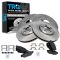 02-05 Thunderbird; 00-02 S-Type; 00-06 LS Front & Rear CERAMIC Brake Pad & Rotor Kit