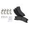 99-04 Jeep Grand Cherokee Front & Rear METALLIC Brake Pad & Rotor Kit