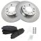 03 Protege; 03-05 Mazda 6 Rear Ceramic Pads & Rotors Set