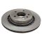 02-09 Saab 9-5 299mm Vented Rear Disc Brake Rotor & Ceramic Pad Set