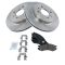 91-02 Saturn SC, SL Series; 93-01 SW Series Front Ceramic Disc Brake Pads (CD507)