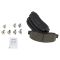 05-07 Ford F250, F350 SRW Front & Rear Ceramic Disc Brake Pads Kit