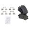 Audi, VW Multifit Front & Rear Semi-Metallic Disc Brake Pads Kit