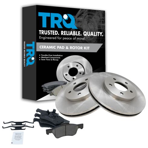 Front Disc Brake Rotors Pair Set of 2 For Escape Mariner Tribute 