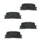 02-03 ES300; 04-06 ES330; 02-06 Camry Vin J Rear Posi Semi Metallic Pads & E-Coated Rotor Set