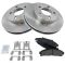 Ford, Mazda, Mercury  Front Brake Rotor & Premium Posi Ceramic Pad Kit