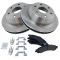 99-07 GM Full Size Truck Professional Grade Premium Posi Semi-Metallic Brake Pads & Rotor Set Rear