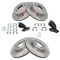 03-05 Infiniti G35; 03-05 Nissan 350Z Front & Rear Premium Posi Ceramic Brake SET