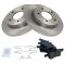 06-13  Mazda 3 2.0L Rear Ceramic Brake Pad & Rotor Kit