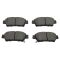 04-10 Toyota Sienna Rear CERAMIC Brake Pad & Rotor Kit