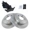 01-07 Chrysler Town & Country, Caravan, Grand Caravan Rear Semi-Metallic Brake Pad & Rotor Kit