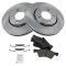 2001-07 Town & Country Grand Caravan Brake Pad & Rotor Kit Front Ceramic