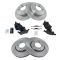 01-07 Chrysler Town & Country, Caravan, Grd Caravan Front & Rear Semi-Metallic Brake Pad & Rotor Kit