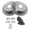 05-10 Honda Odyssey Rear Disc Brake Rotor & Ceramic Pad Kit