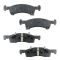 03-06 Expedition, Navigator Front & Rear Semi Metallic Brake Pad SET