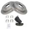 01-07 GM Mini Van w/AWD Rear Ceramic Disc Brake Pad & Rotor Set