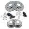 05-10 Honda Odyssey Front & Rear Disc Brake Rotors & Ceramic Pads Set